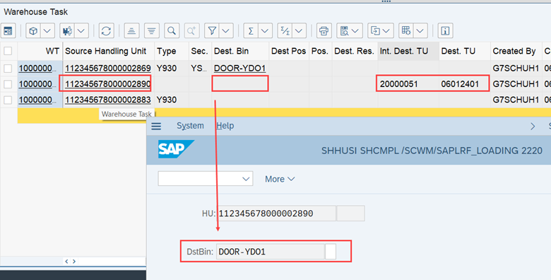 SAP Extended warehouse management loading_20